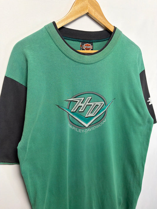 1994 Harley Davidson Gatto Two Color T-Shirt