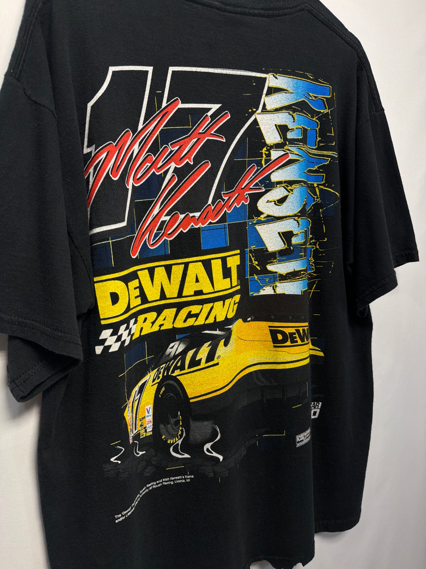 Vintage Tearing It Up Dewalt NASCAR T-Shirt