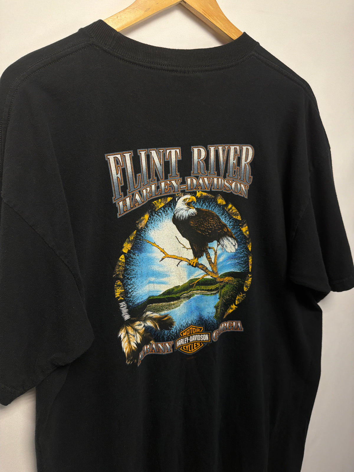 2004 Harley Davidson Spider Web Eagle T-Shirt