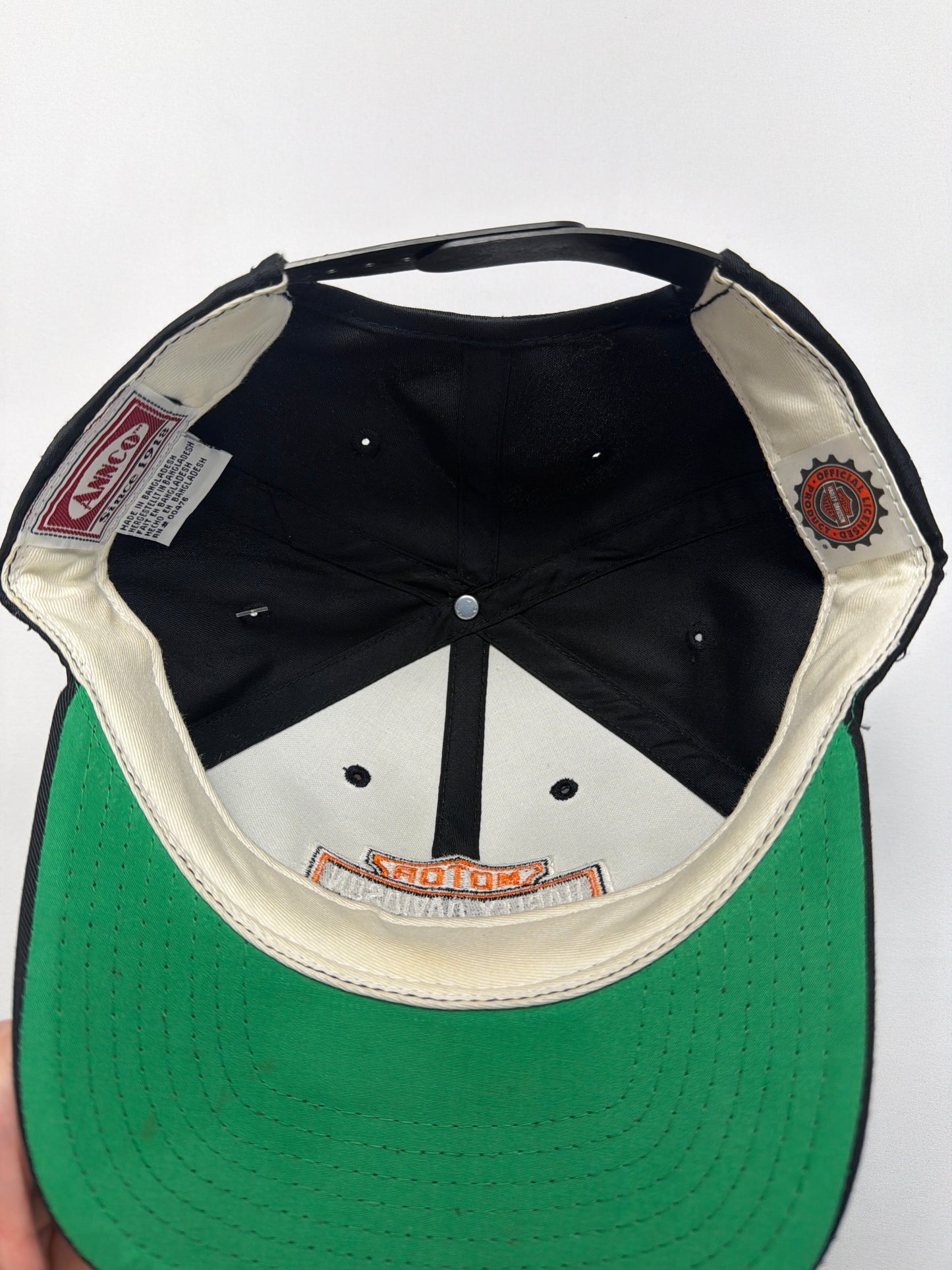 Vintage NWT Harley Davidson Bar & Shield Logo Embroidered SnapBack