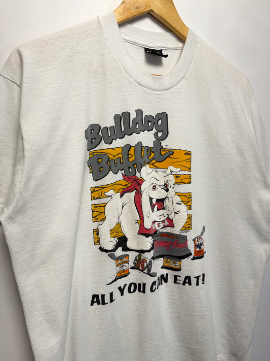 Vintage Bulldog Buffet UGA Georgia Bulldogs T-Shirt