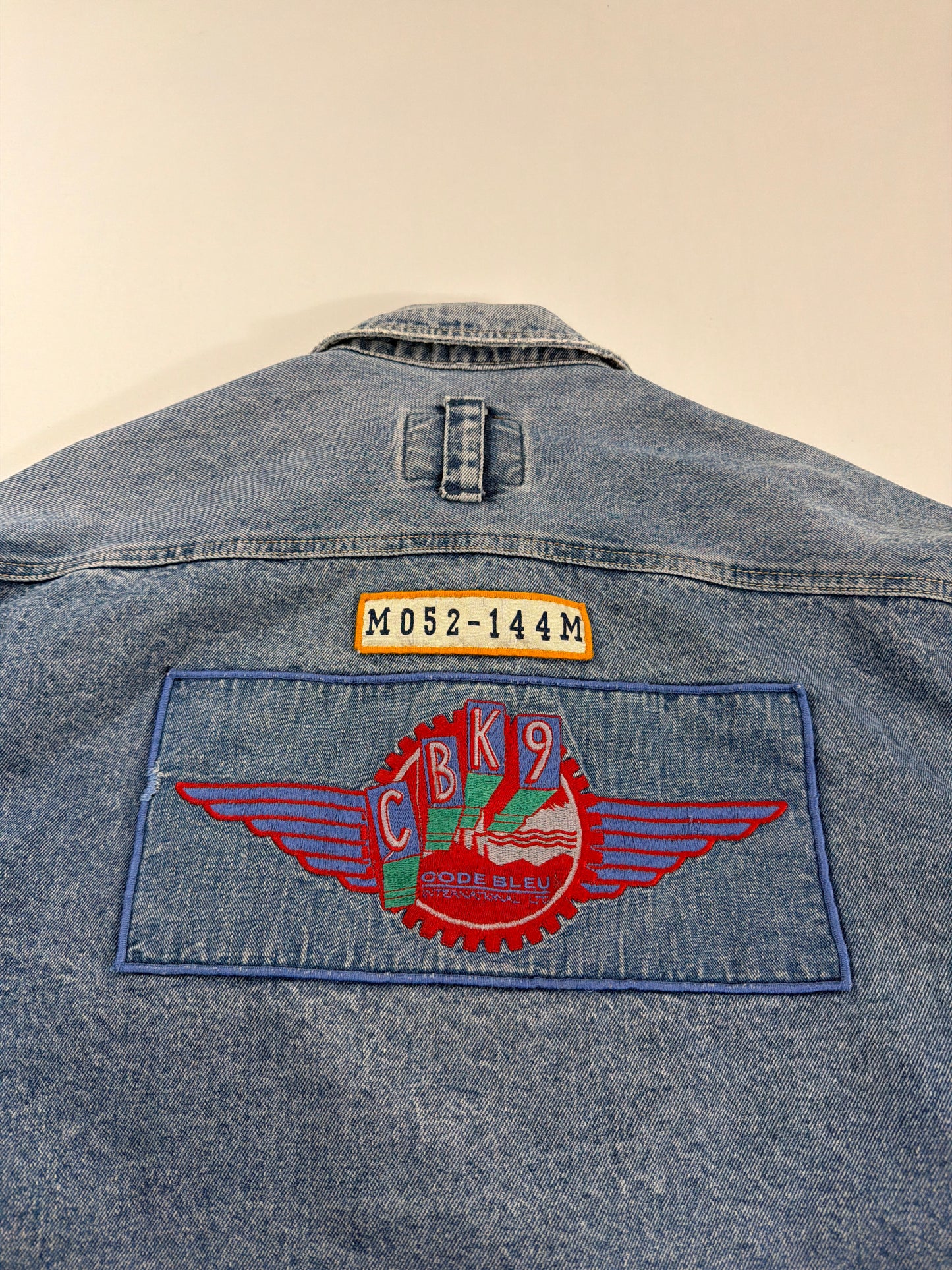Vintage Code Bleu Denim Jacket