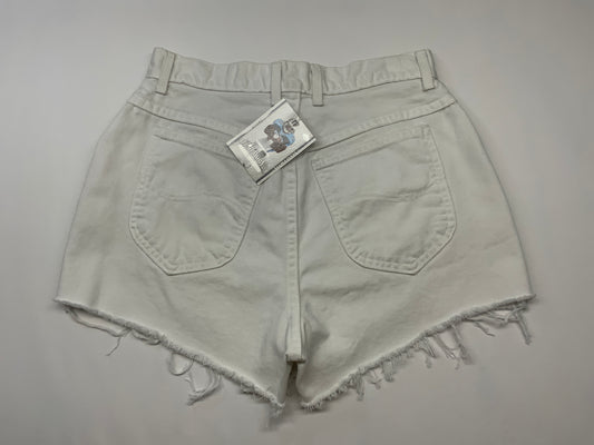 Vintage Lee White Denim Cutoff Shorts
