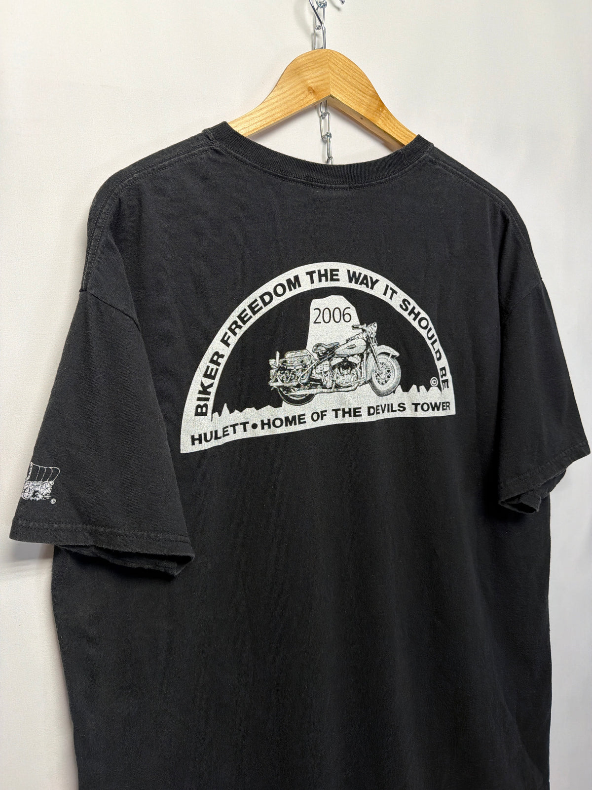 2006 Devils Tower Hulett Wyoming Biker T-Shirt