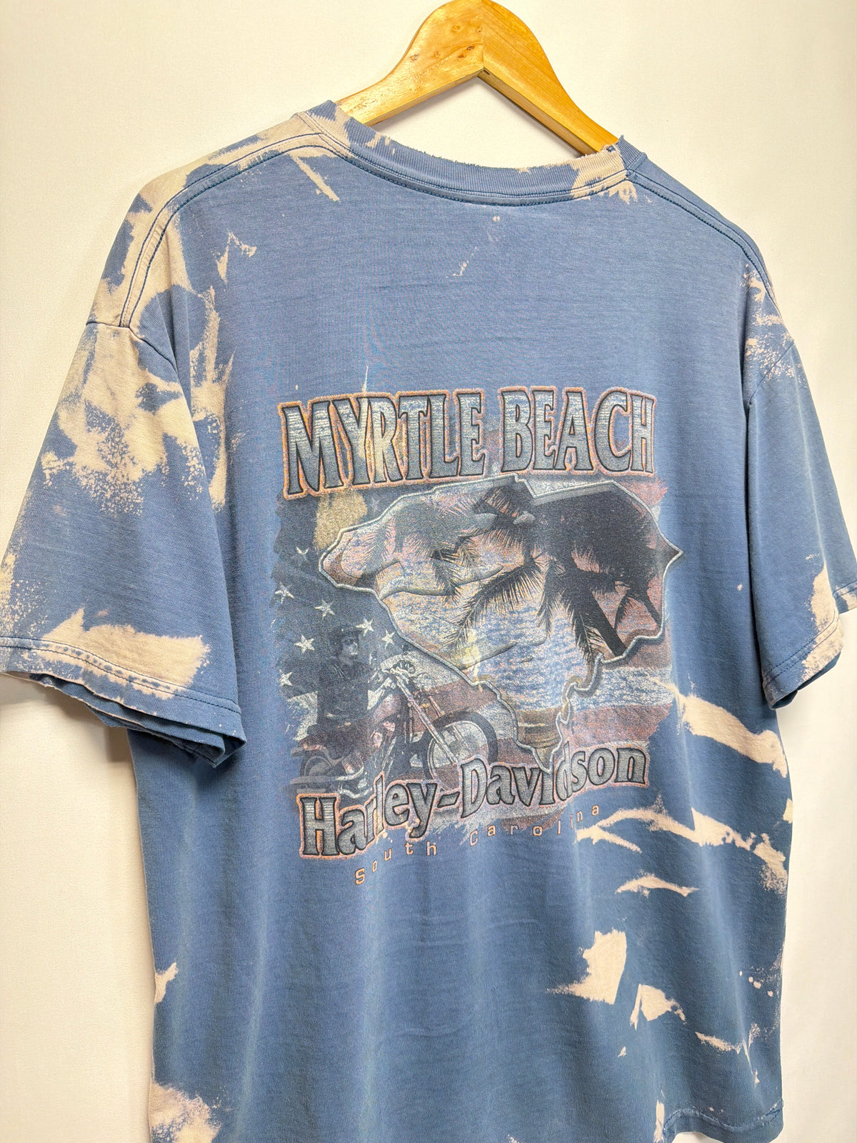 Vintage Y2K Harley Davidson Myrtle Beach Tie Dye T-Shirt