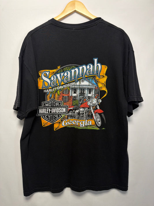 2002 Harley Davidson Savannah Georgia T-Shirt