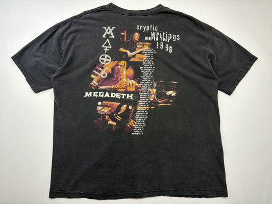 1998 Megadeth Cryptic Writings T-Shirt