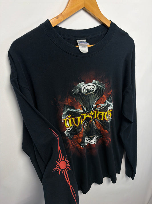 Vintage Godsmack Motors Long Sleeve T-Shirt