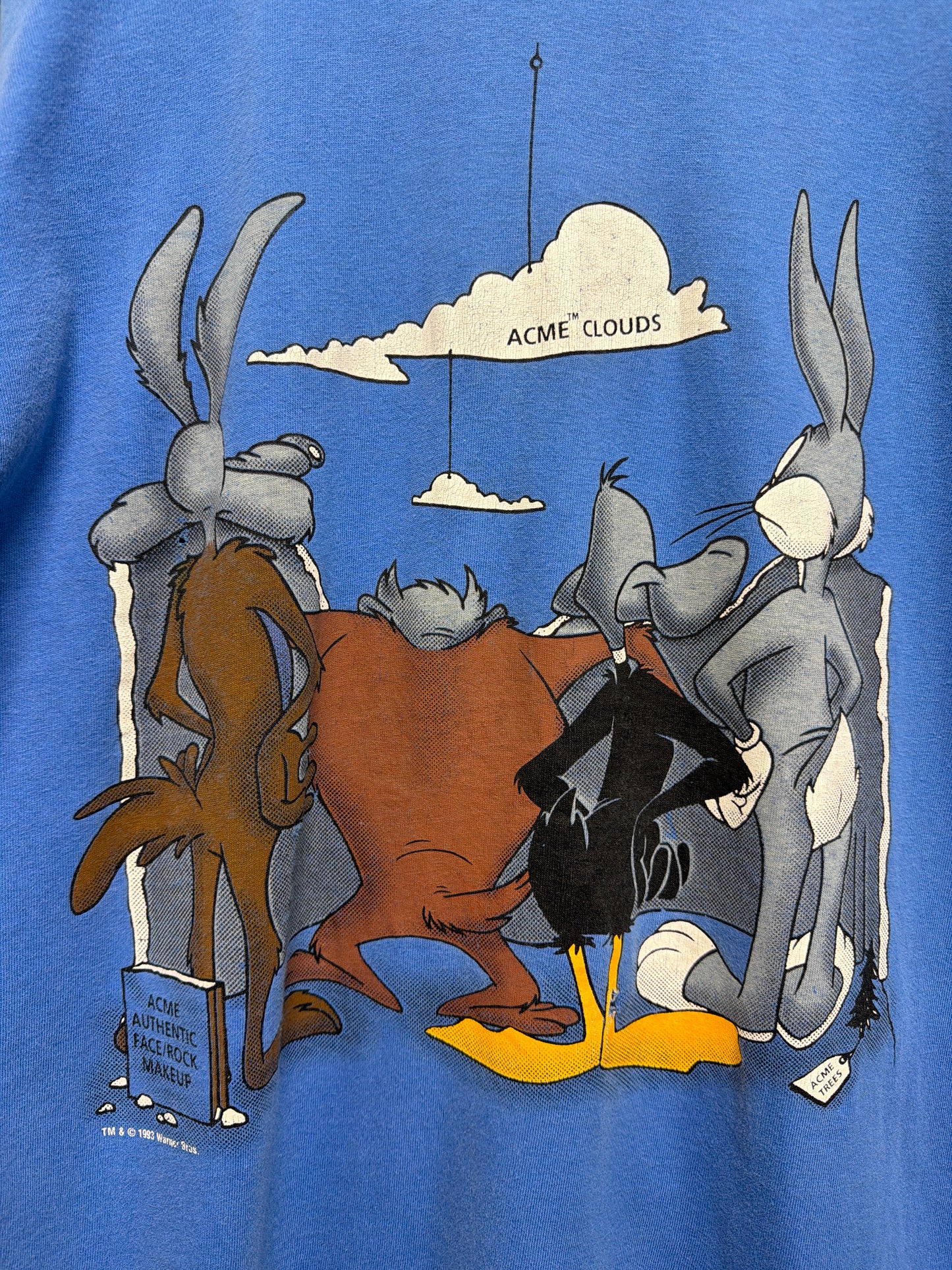 1993 Looney Tunes Mount Rushmore T-Shirt