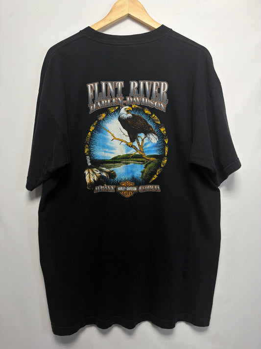 2004 Harley Davidson Spider Web Eagle T-Shirt