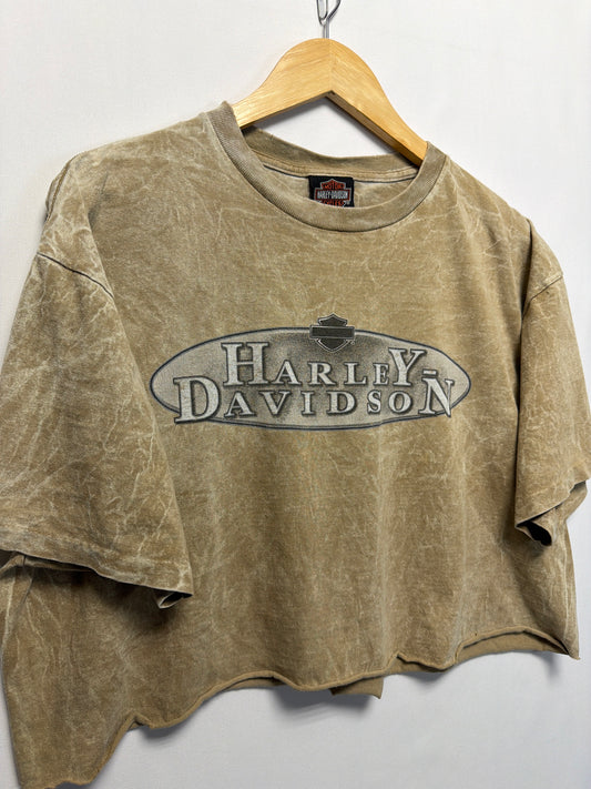 Vintage Harley Davidson Kissimmee Crop T-Shirt