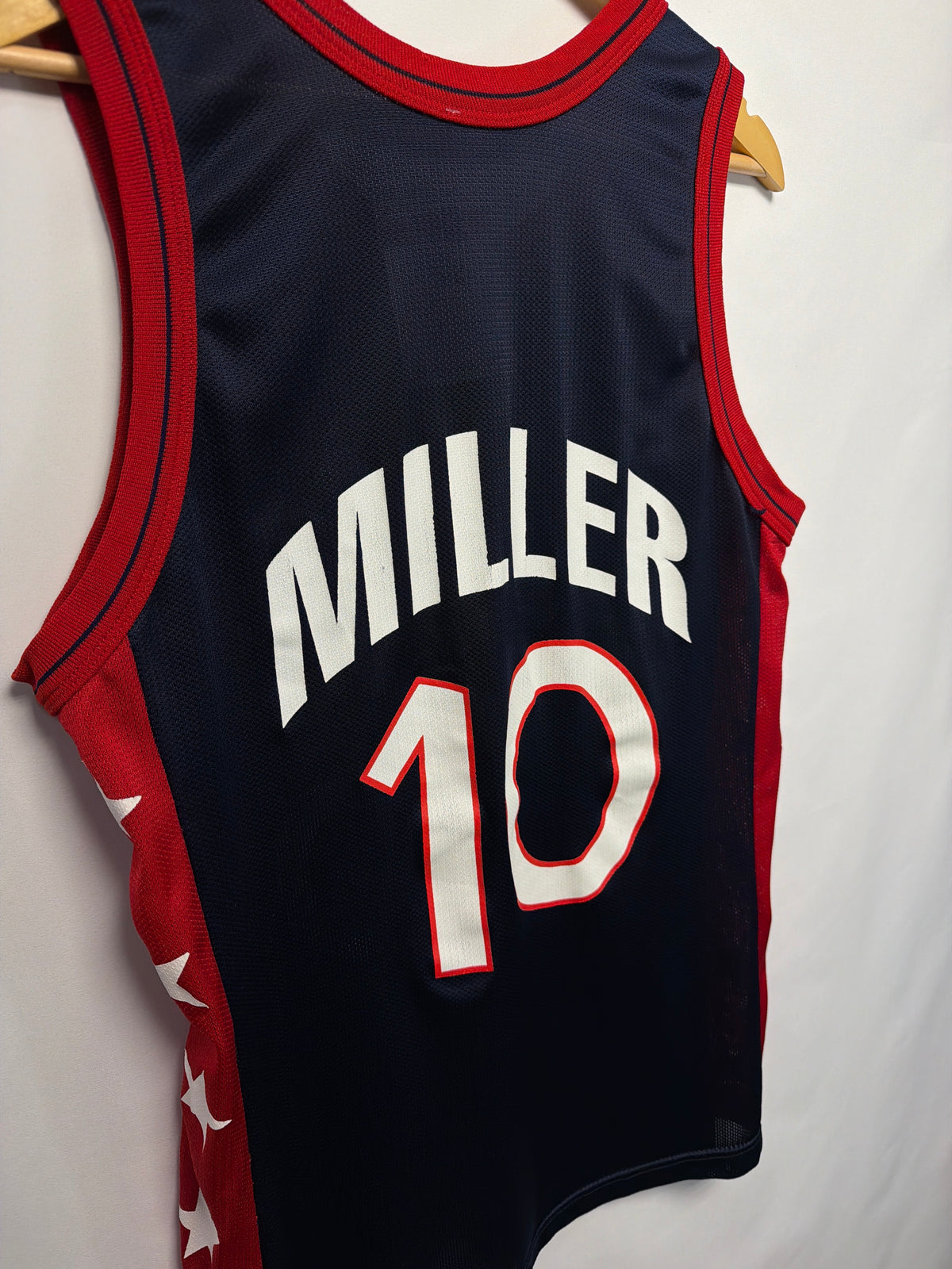 Vintage Reggie Miller Team USA Champion Jersey
