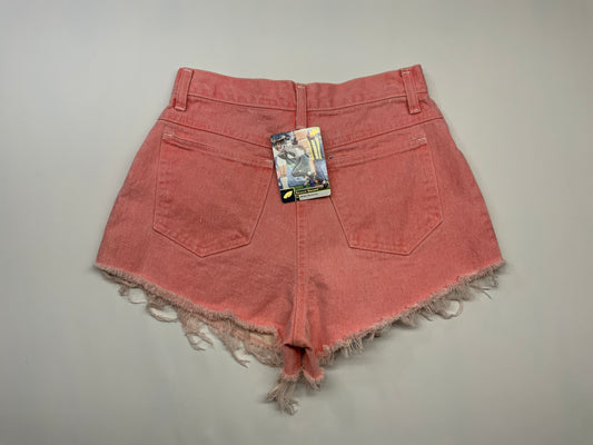 Vintage Pink Denim Cutoff Shorts