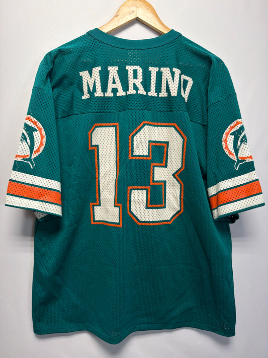 Vintage Dan Marino Miami Dolphins Logo 7 NFL Jersey