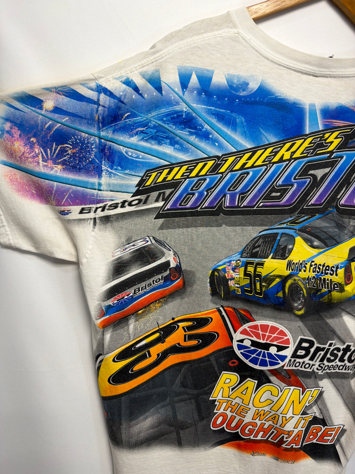 Vintage Bristol Motor Speedway NASCAR T-Shirt