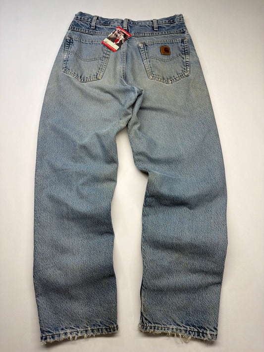 2005 Carhartt Distressed Lined Jeans