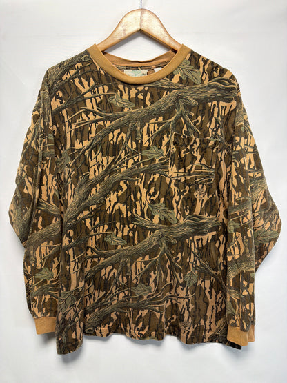 Vintage Mossy Oak Long Sleeve T-Shirt
