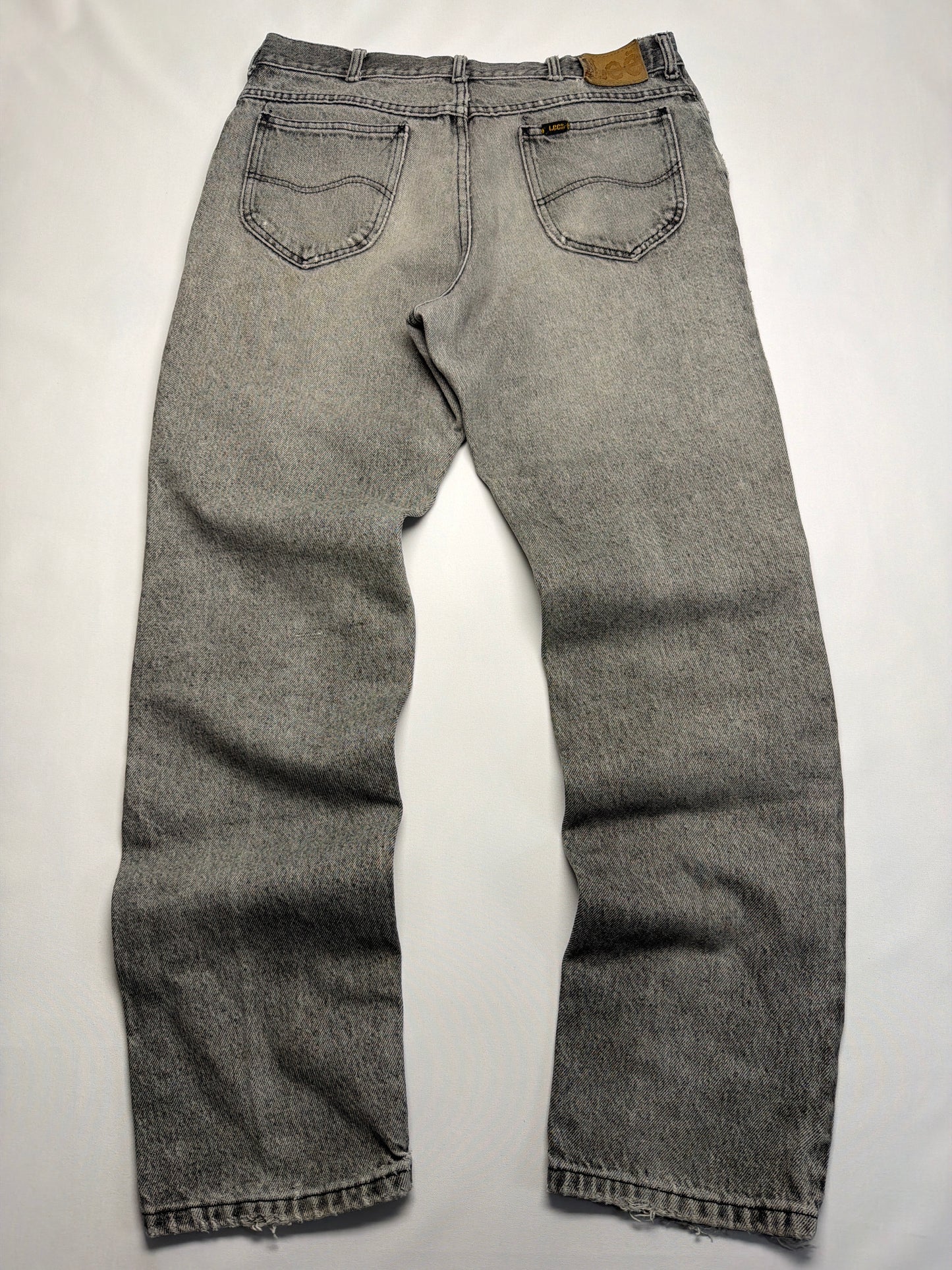 Vintage Lee Riders Black Stone Wash Denim Jeans
