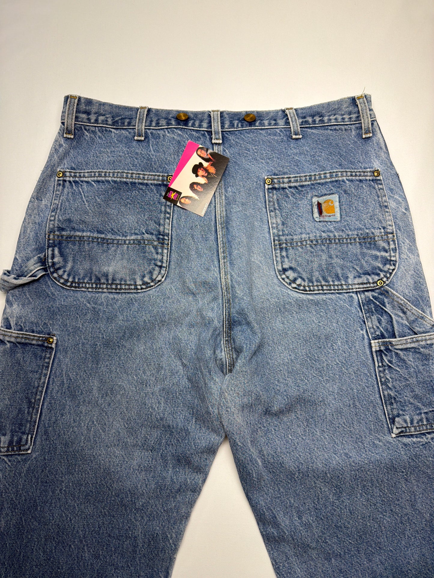 Vintage Carhartt Double Knee Denim Carpenter Pants