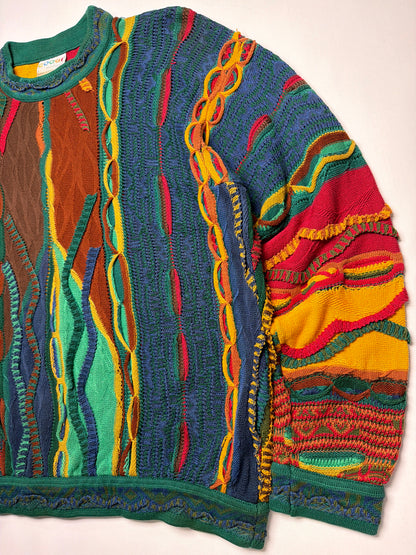Vintage Coogi 3D Knit Sweater