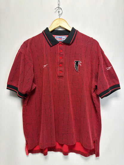 Vintage Reebok Pro Line Atlanta Falcons Polo Shirt