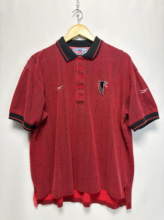 Vintage Reebok Pro Line Atlanta Falcons Polo Shirt