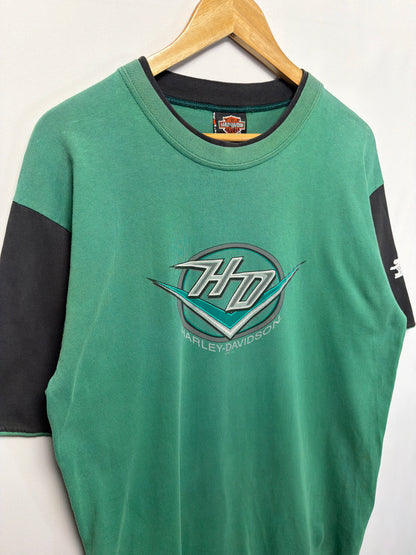 1994 Harley Davidson Gatto Two Color T-Shirt
