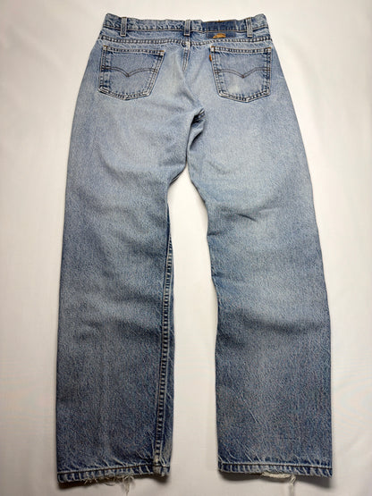 Vintage Distressed 505 Orange Tab Levi’s Denim Jeans