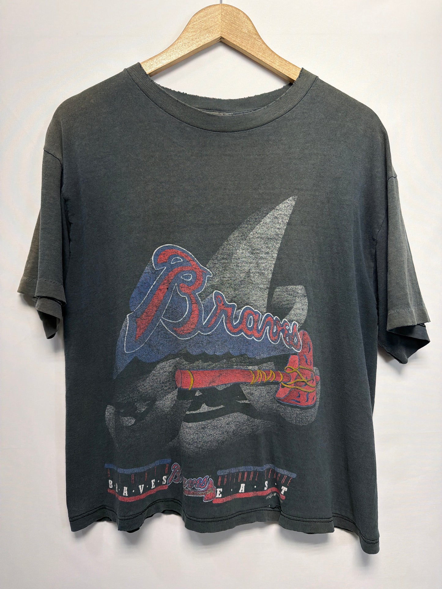 1993 Atlanta Braves Faded Boxy T-Shirt