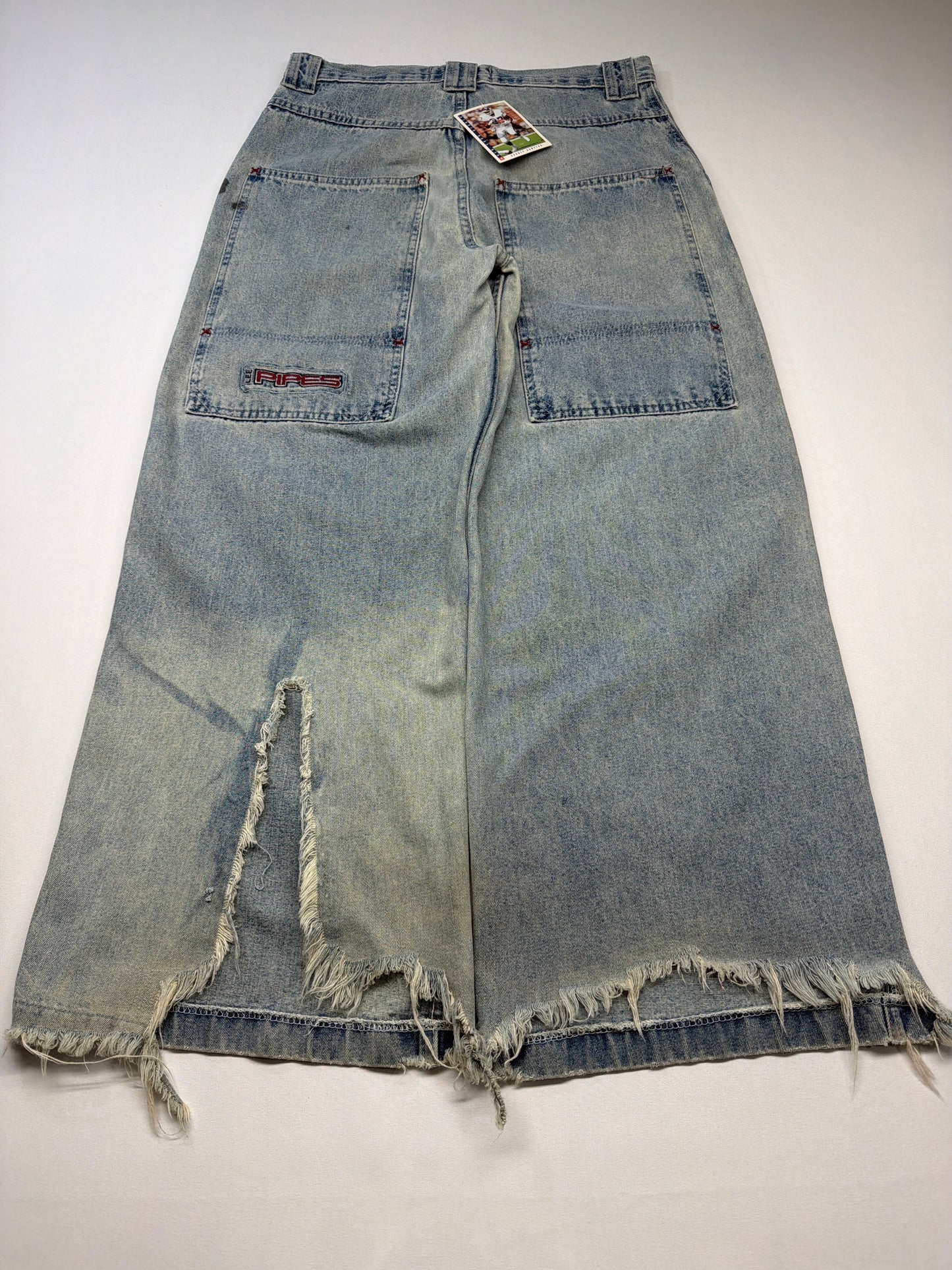 Vintage Lee Pipes Distressed Baggy Jeans
