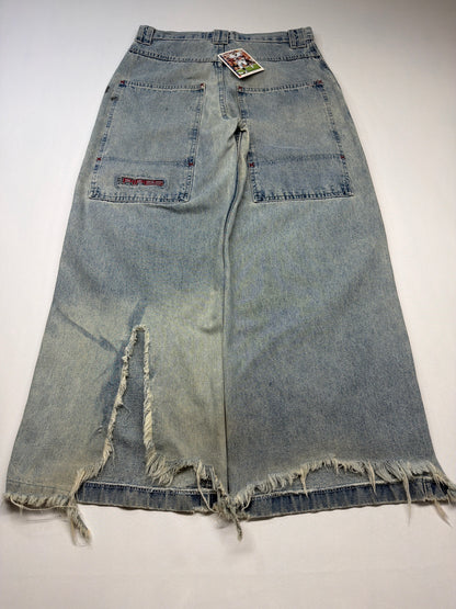 Vintage Lee Pipes Distressed Baggy Jeans