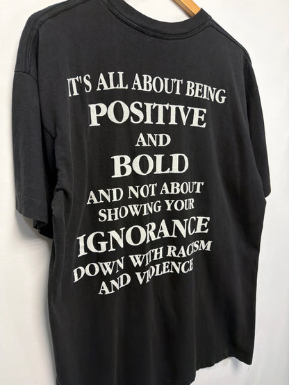 Vintage Never Question Who I Am Violence Racism T-Shirt