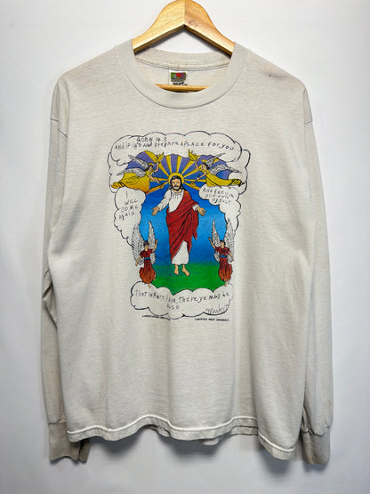 Vintage John 14:3 Long Sleeve Jesus T-Shirt
