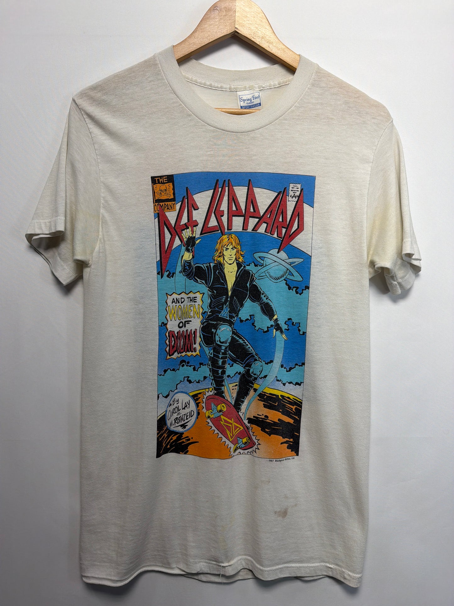 1988 Def Leppard Hysteria Women T-Shirt
