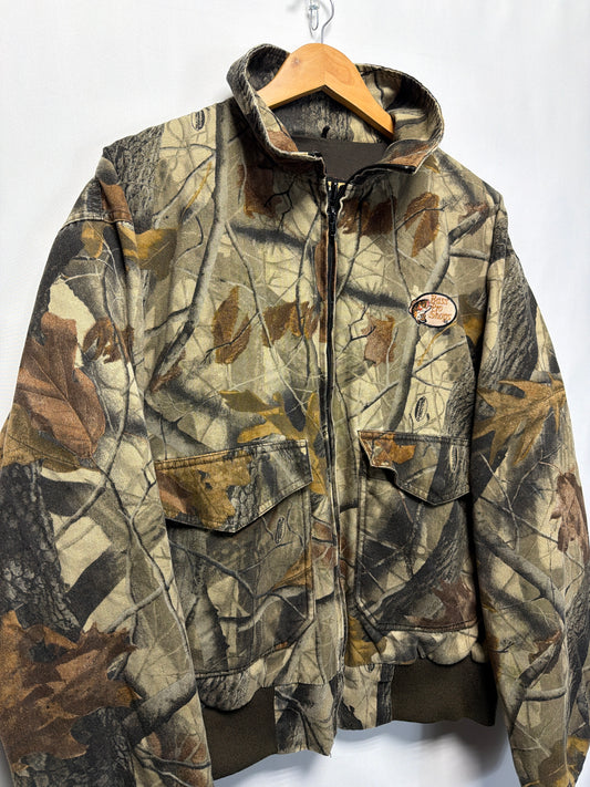 Vintage Red Head Bass Pro Shops Realtree Hardwoods Camo Jacket