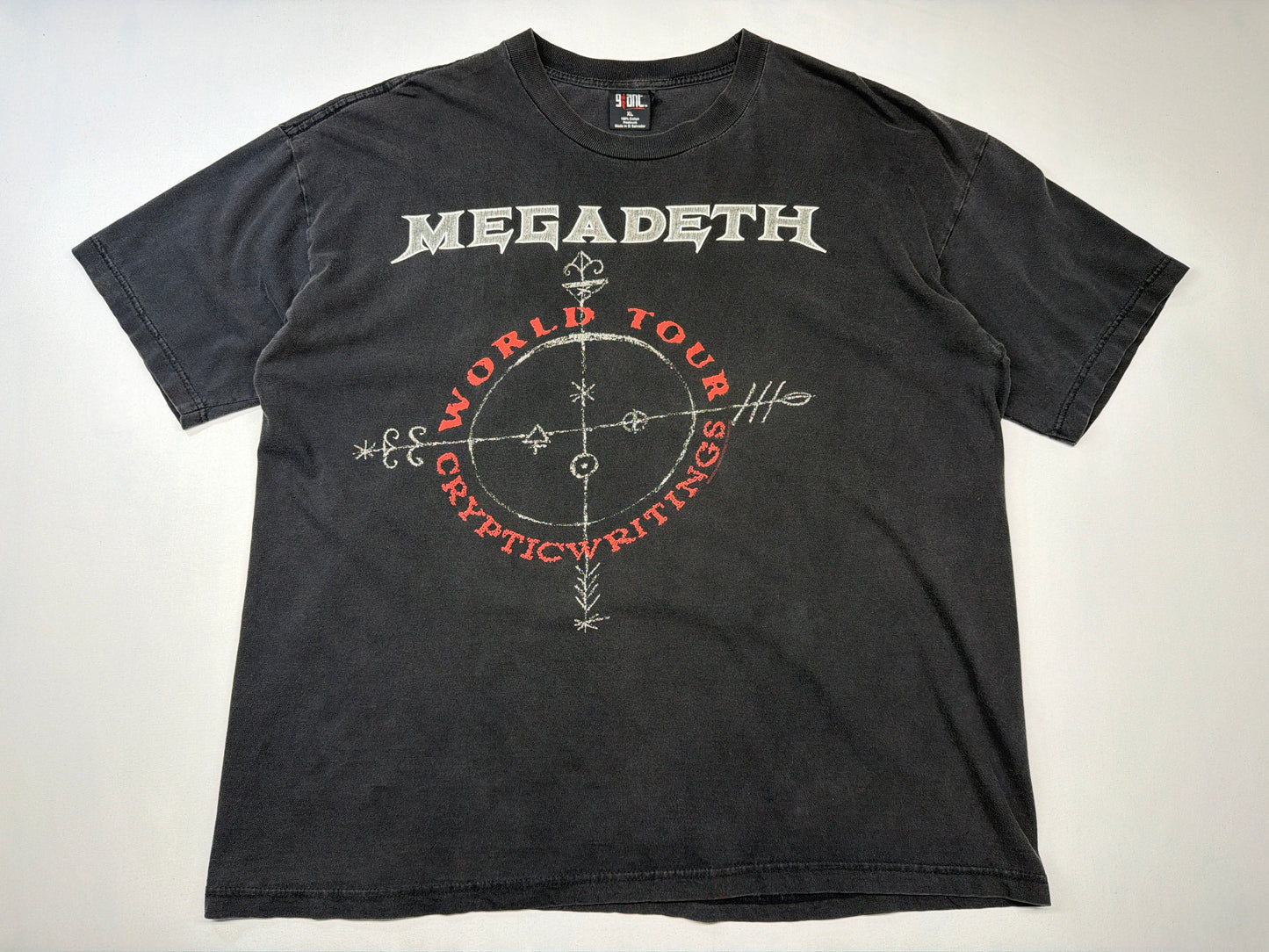 1998 Megadeth Cryptic Writings T-Shirt