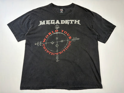 1998 Megadeth Cryptic Writings T-Shirt