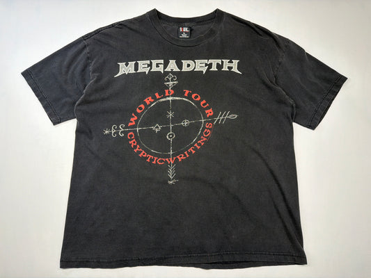 1998 Megadeth Cryptic Writings T-Shirt