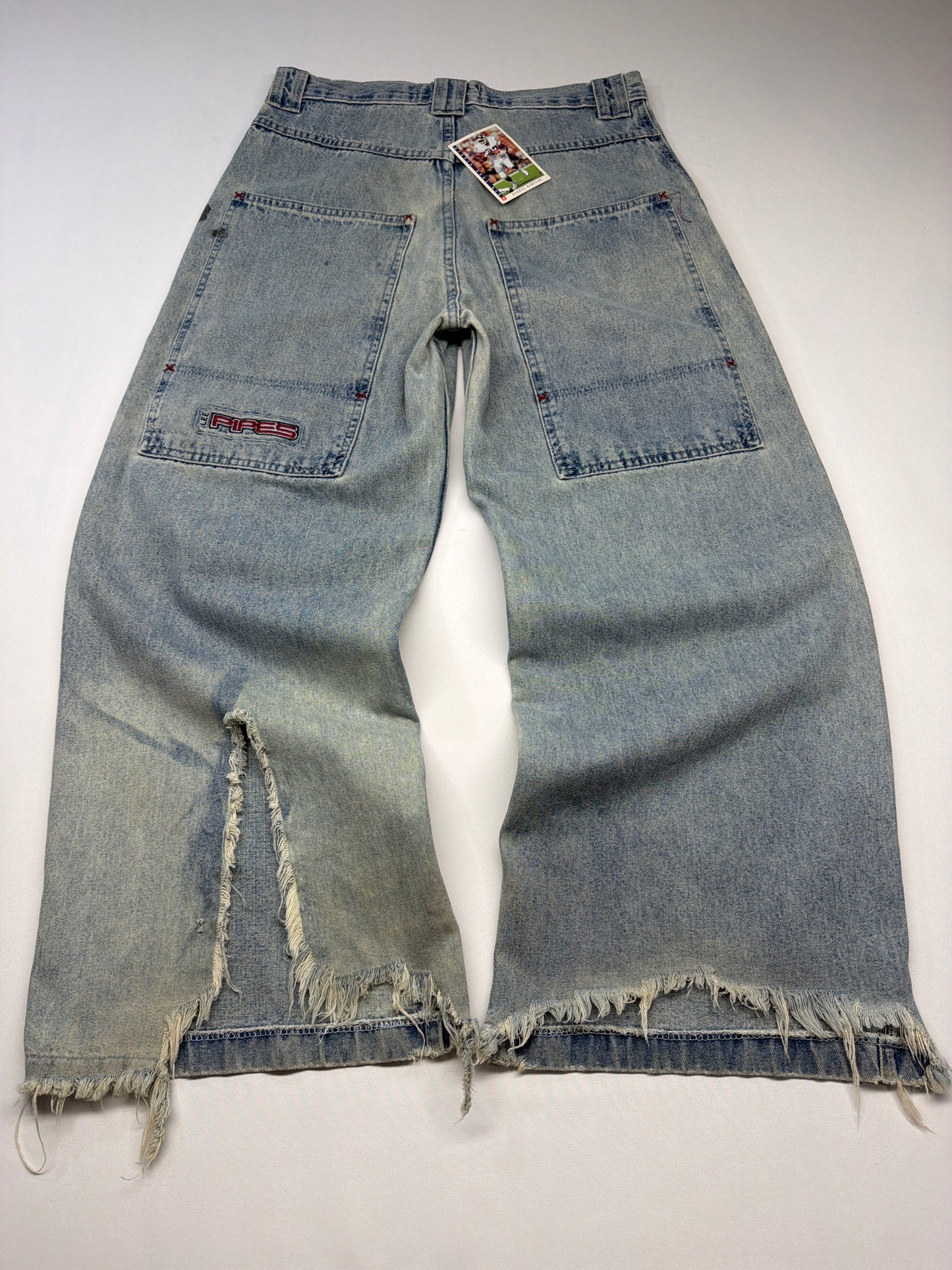 Vintage Lee Pipes Distressed Baggy Jeans