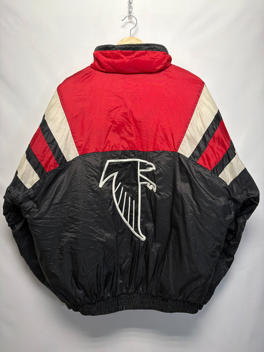 Vintage NFL Game Day Atlanta Falcons  Puffer Jacket
