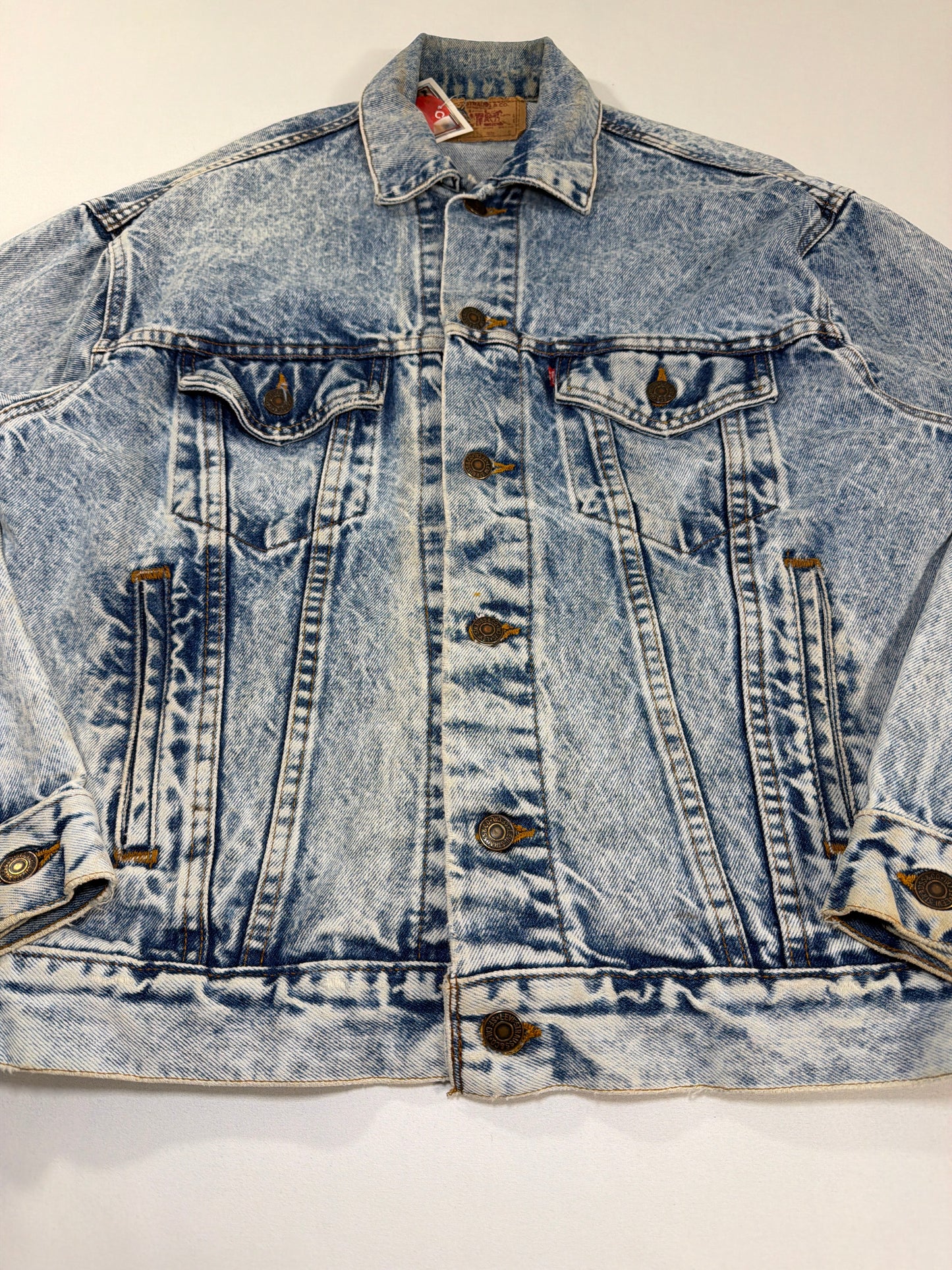 Vintage Acid Wash Levi’s Denim Jacket