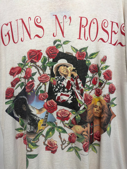 1993 Guns N Roses Skin N Bones Tour T-Shirt