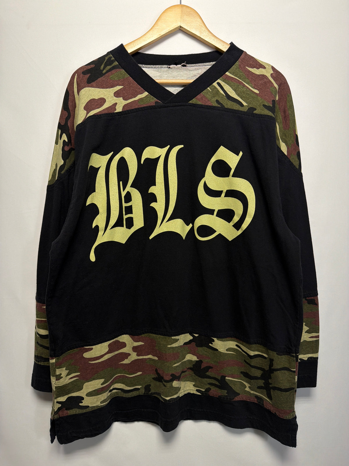 Vintage Black Label Society Camo Long Sleeve Shirt