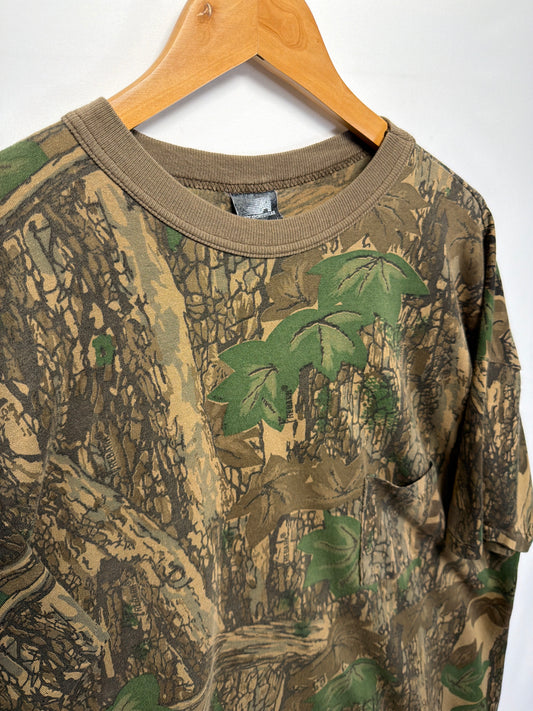 Vintage Rebark Camo Pocket T-Shirt