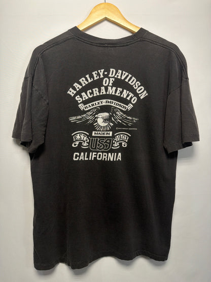 1987 Harley Davidson Too Tough To Die T-Shirt