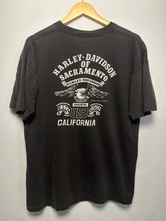 1987 Harley Davidson Too Tough To Die T-Shirt
