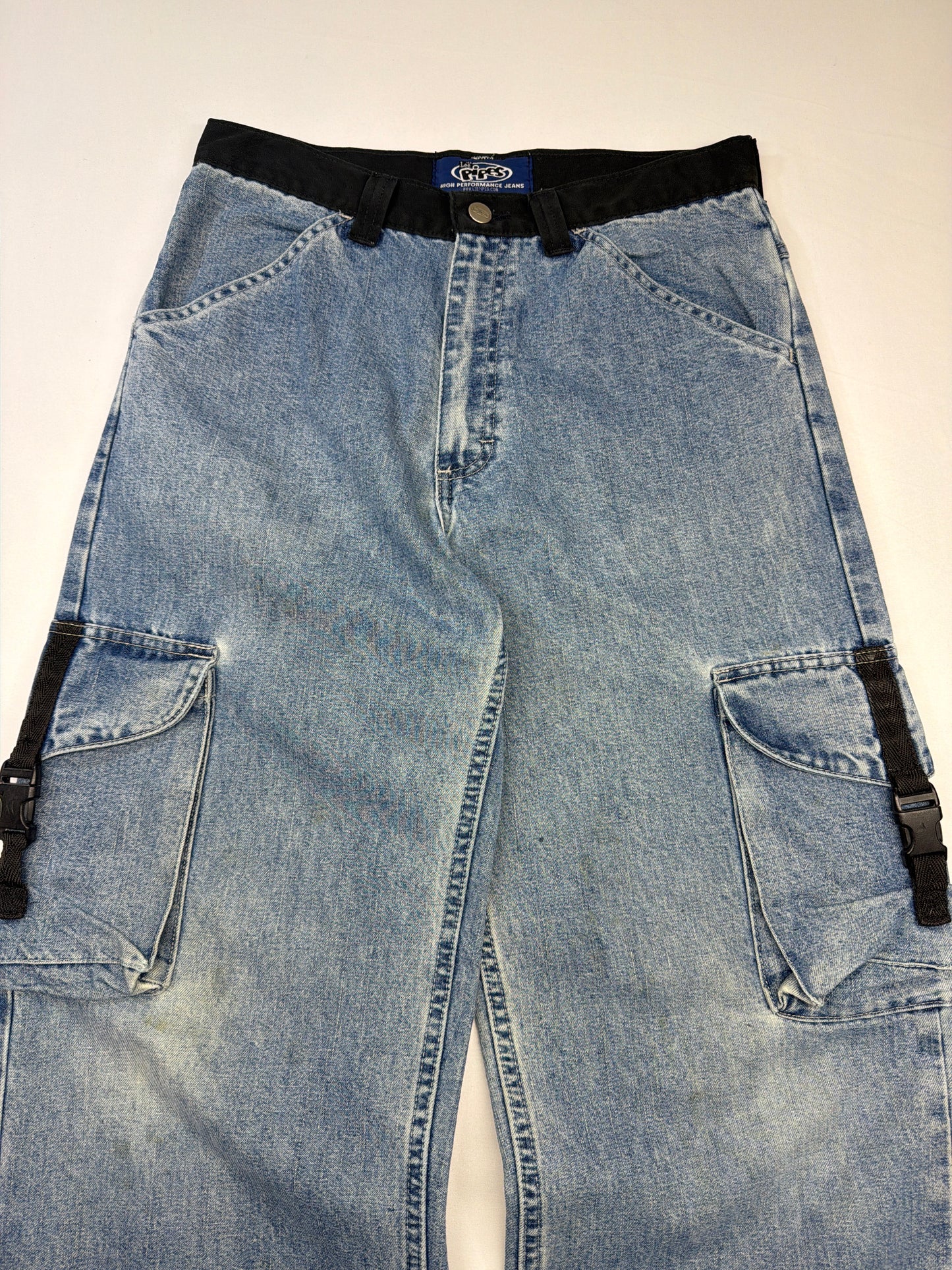 Vintage Lee Pipes Cargo Denim Jeans