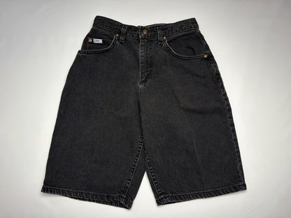 Vintage Lee Black Denim Mom Shorts