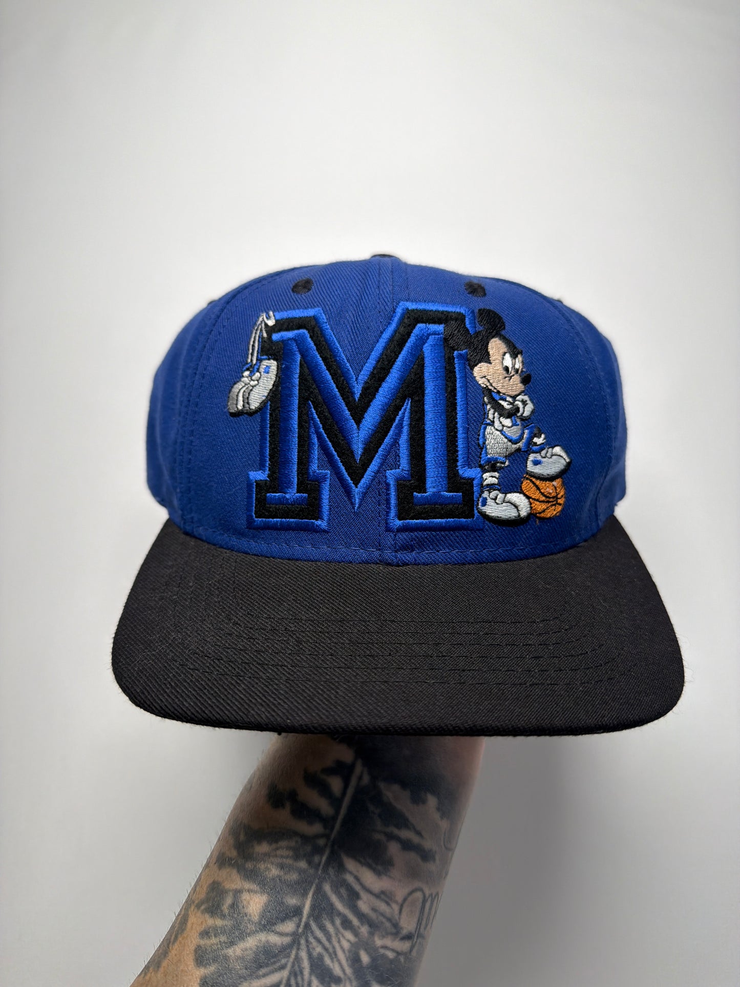 Vintage Disney Mickey Mouse Basketball SnapBack