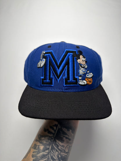 Vintage Disney Mickey Mouse Basketball SnapBack